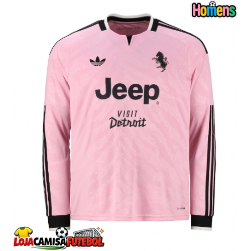 Camisa de Futebol Juventus Equipamento Secundário 2026-27 Manga Comprida